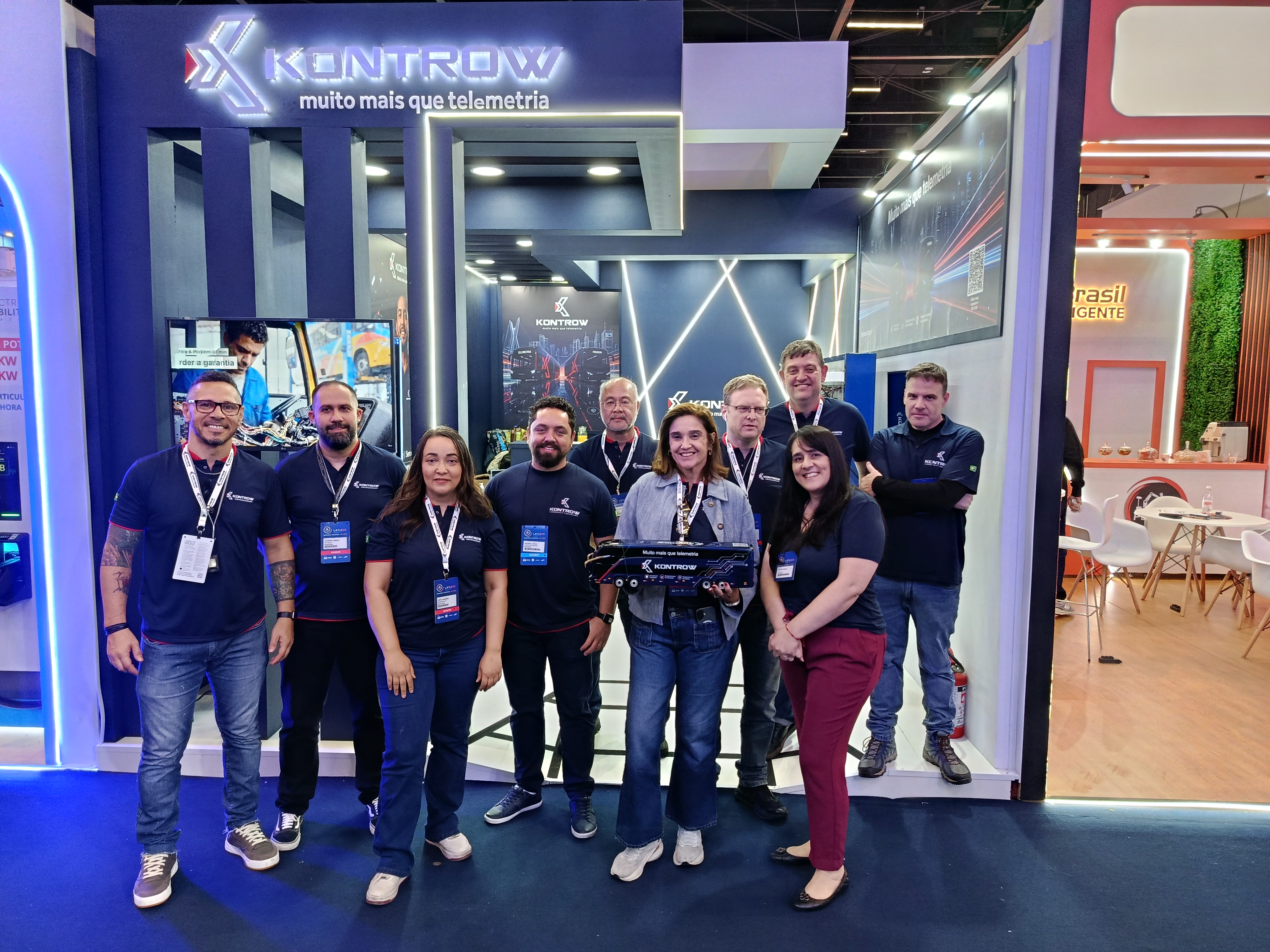 Equipe Kontrow Completa na LATBUS 2026