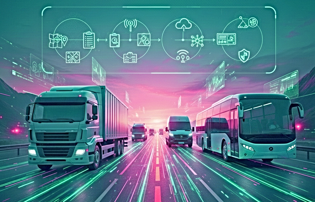 : Entenda como a telemática revolucionou a gestão de frotas, trazendo eficiência, segurança e redução de custos para empresas de transporte e logística